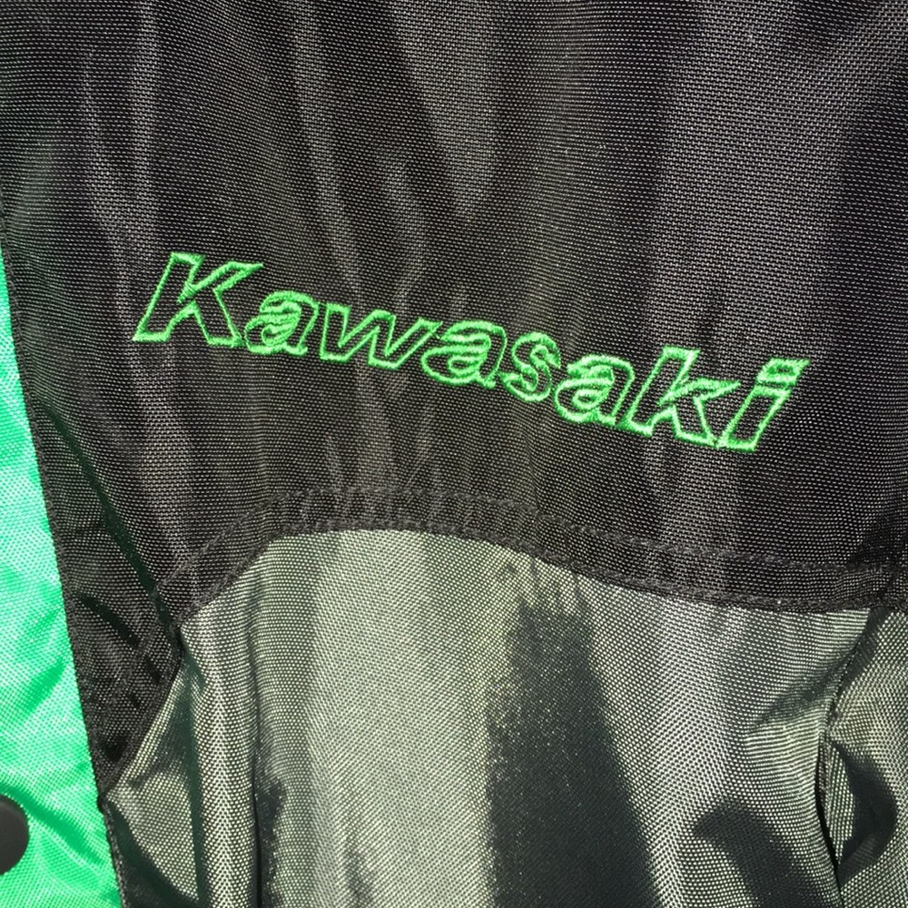 Kawasaki Green Riding Jacket Unisex - Picture 3 of 9